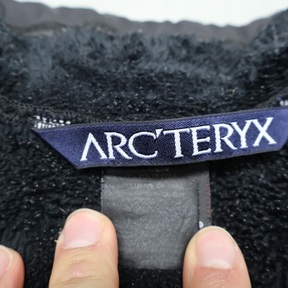 Arcteryx Jacket Womens Medium? Black Polartec Fleece Lined Softshell Full Zip - Picture 5 of 12